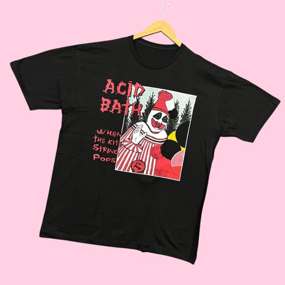 Acid Bath When the Kite String Pops Sludge Metal Band Tee XL - Picture 3 of 4